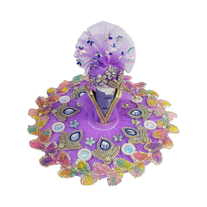 Lavender Laddu Gopal Dress