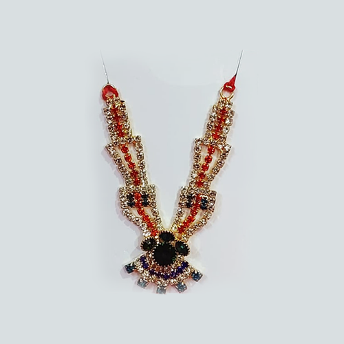 Red and Gold Beadwork 