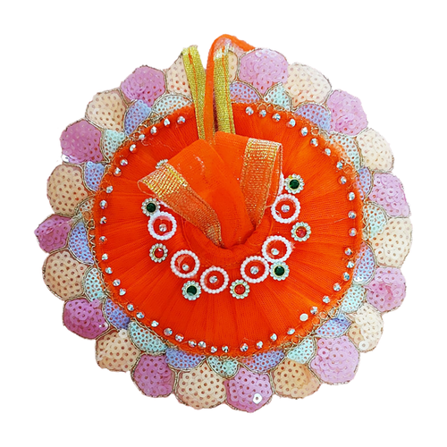 Orange Poshak for Laddu Gopal
