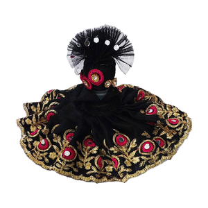 Black Poshak for Laddu Gopal