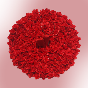 Red Rose Poshak for Laddu Gopal