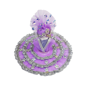 Laddu Gopal Dress with Silver Embellishments